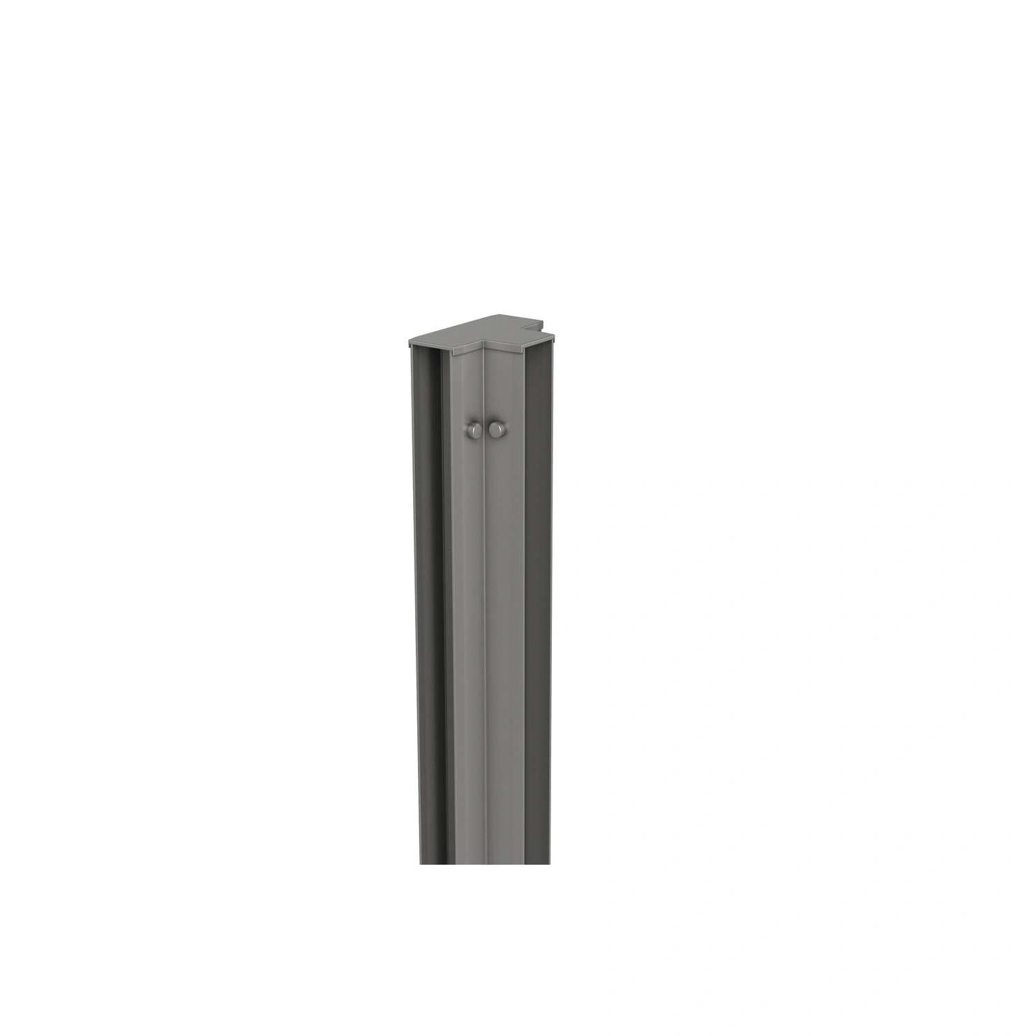 Pflanzbeet »MINI«, Alu T-Profil, BxHxT: 10,5 x 45 x 7,2 cm, quarzgrau-metallic