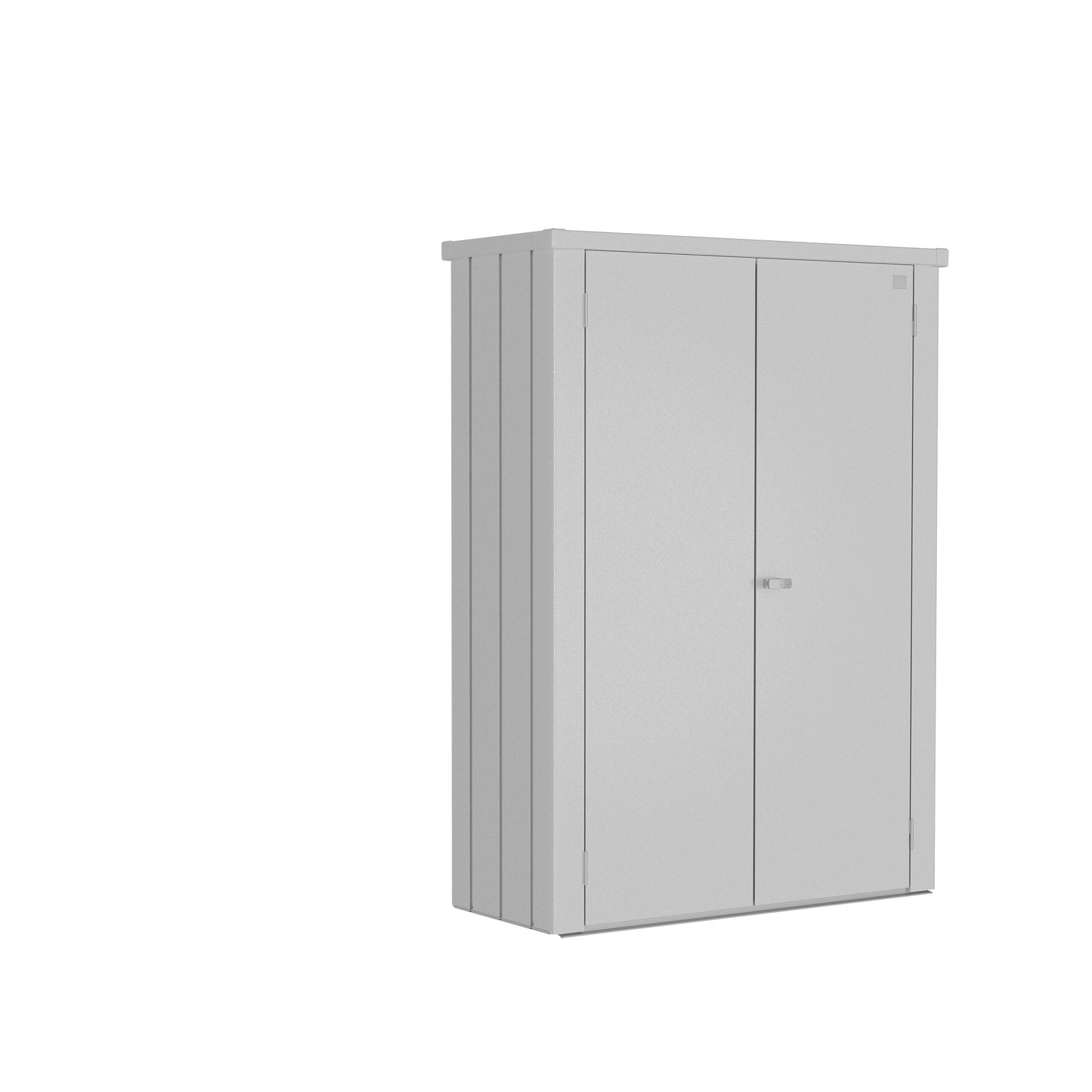Terrassenschrank »Romeo«, BxHxT: 132 x 181 x 57 cm, silber-metallic