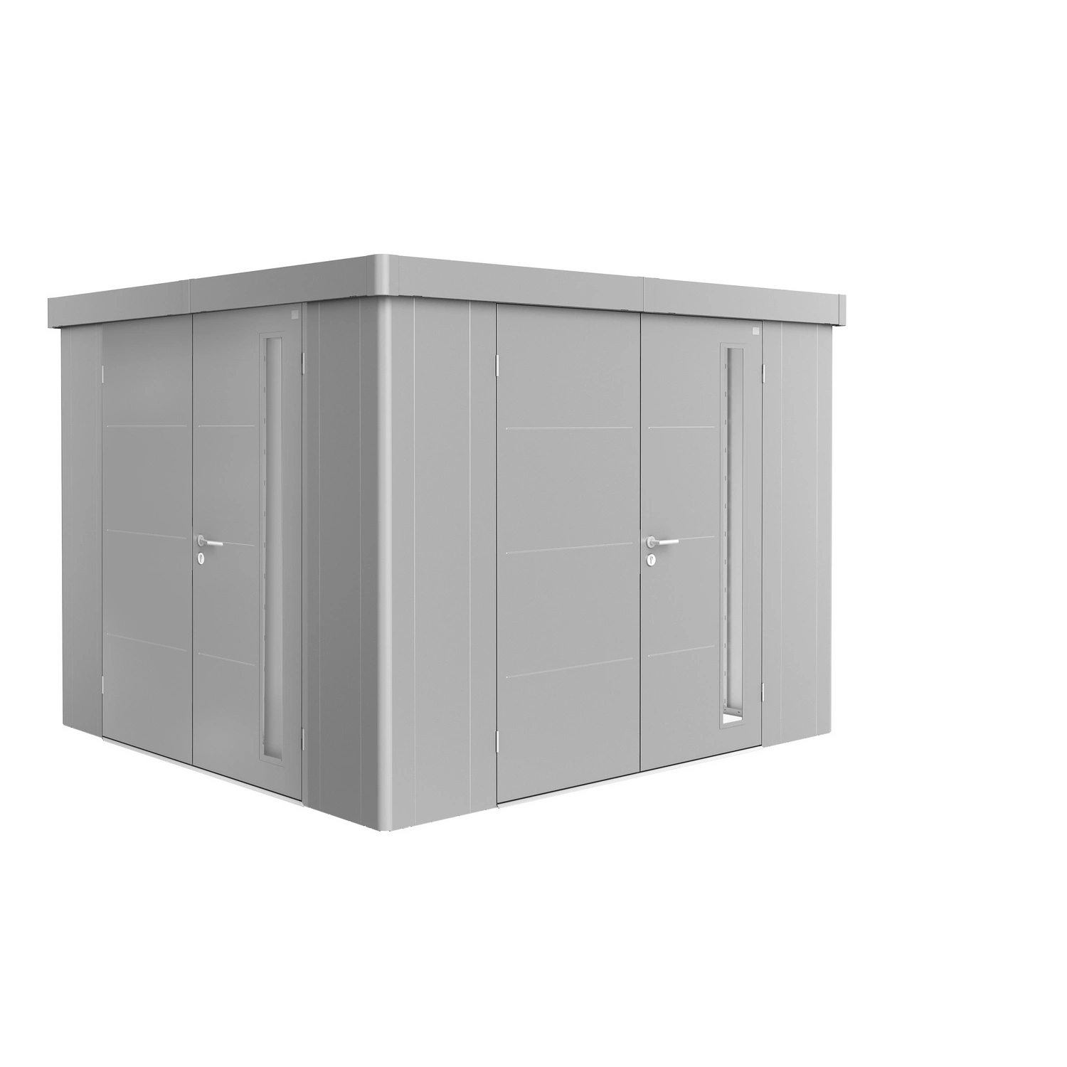Tür »Neo«, zusätzliche Doppeltür, silber-metallic