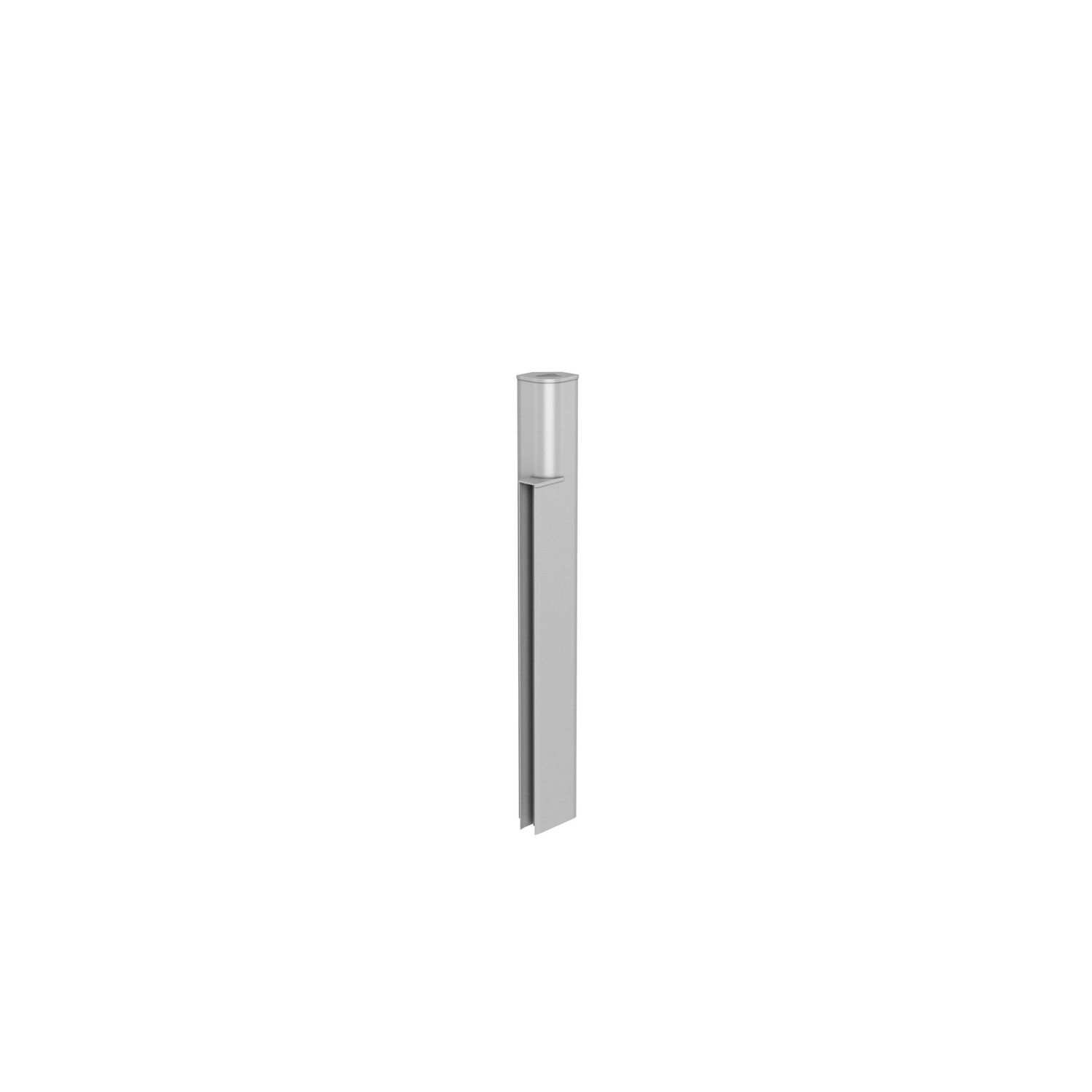 Pflanzbeet »MAXI-MIDI«, Höhensprung, BxHxT: 10,5 x 77 x 7,2 cm, silber-metallic