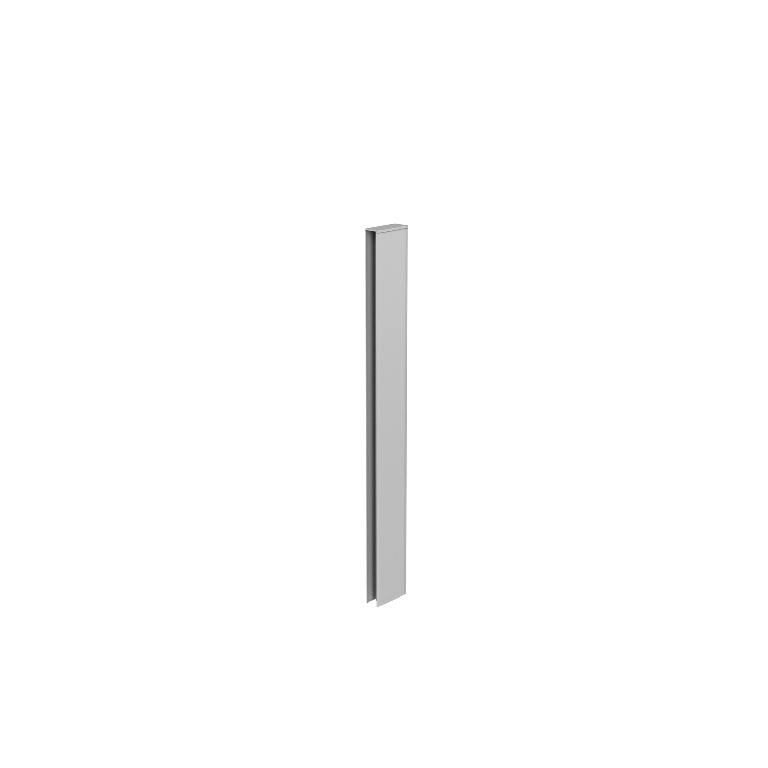 Zubehör, Verbindungsprofil, BxHxT: 3,9 x 91 x 10,5 cm, Stahl, silber-metallic
