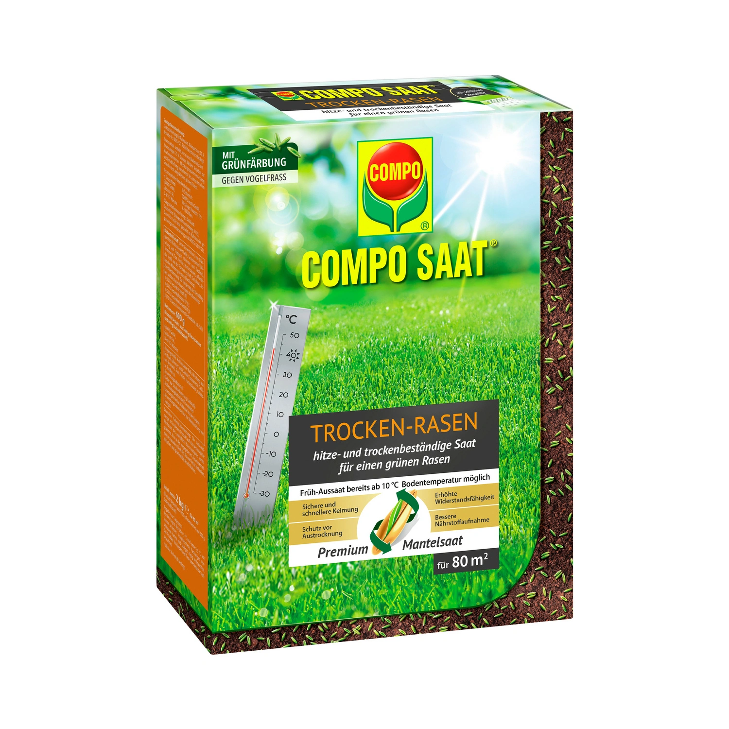 Rasensamen »Trocken-Rasen«, 2 kg, für 80 m²