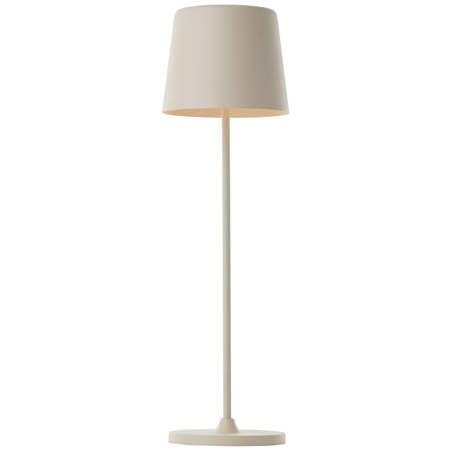 Akku-Tischleuchte »KAAMI«, ØxH: 10 x 37 cm, 310 lm, warmweiß, beige matt