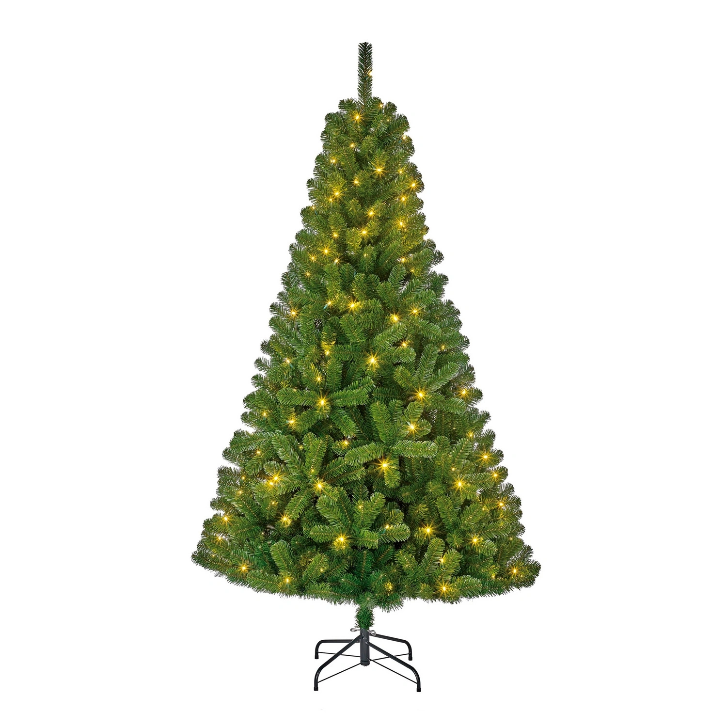 Kunstweihnachtsbaum »Charlton«, LxBxH: 63 x 15 x 46 cm, Acryl, weiß / braun