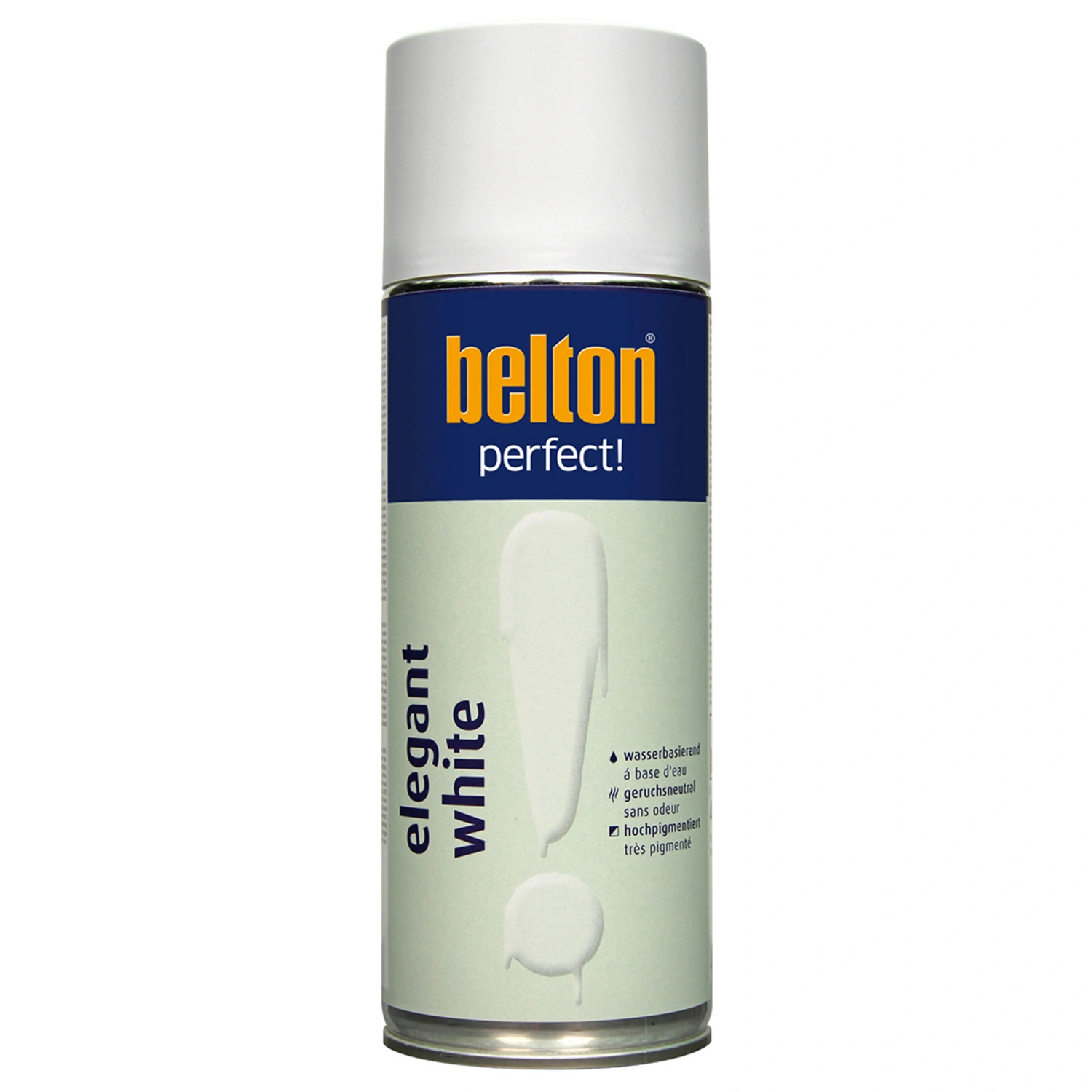 Lackspraydose, elegant white WB seidenmatt 400ml