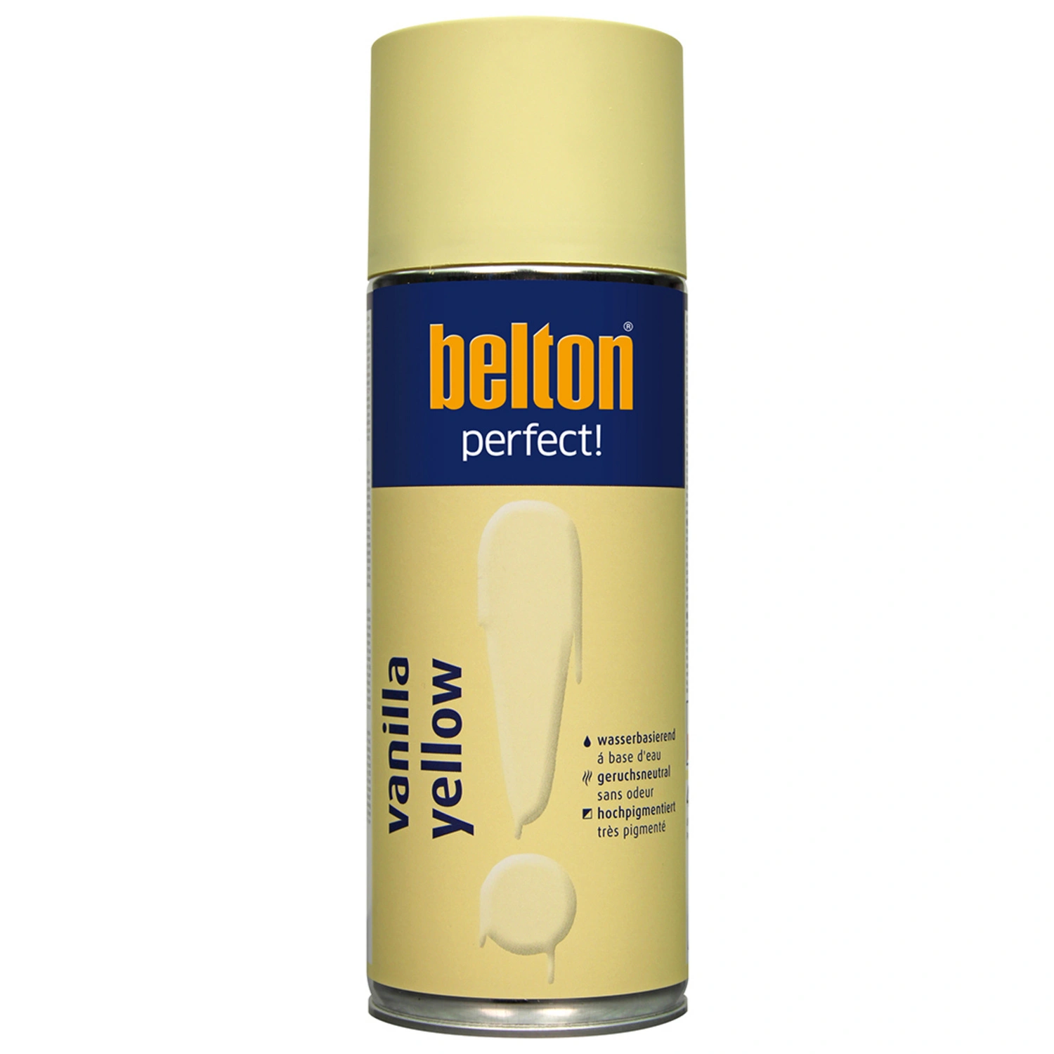 Lackspraydose, vanilla yellow WB seidenmatt 400ml