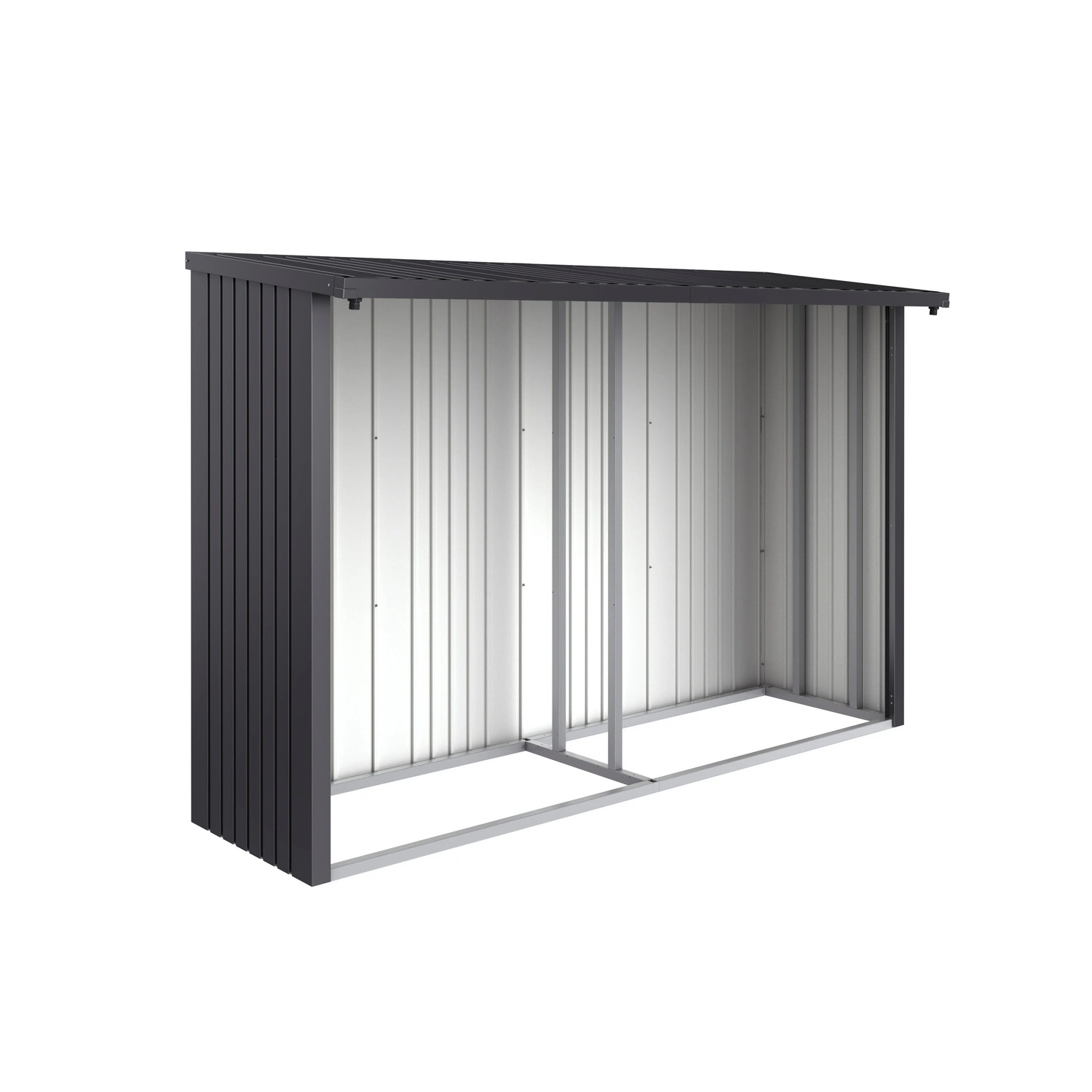 Rückwand, BxHxT: 288,6 x 196,5 x 1,1 cm, für WoodStock, WS 300, dunkelgrau-metallic