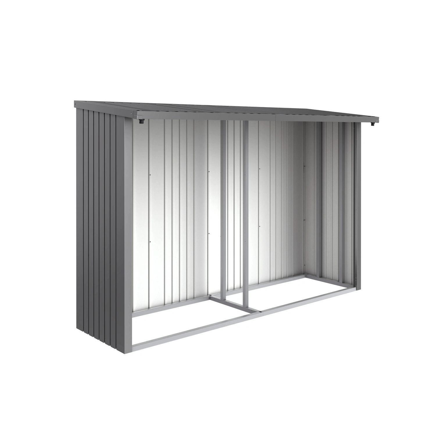 Rückwand, BxHxT: 288,6 x 196,5 x 1,1 cm, für WoodStock, WS 300, quarzgrau-metallic