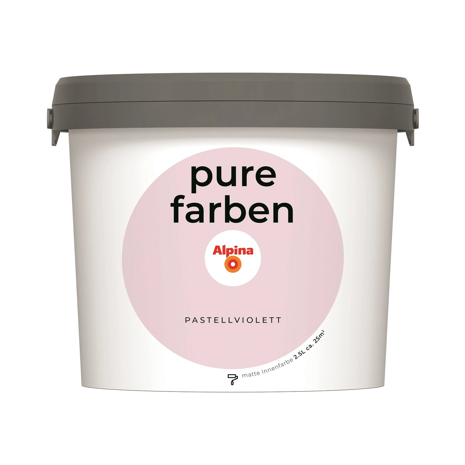 Wandfarbe »Pure Farben«, Pastellviolett, 2,5L, matt
