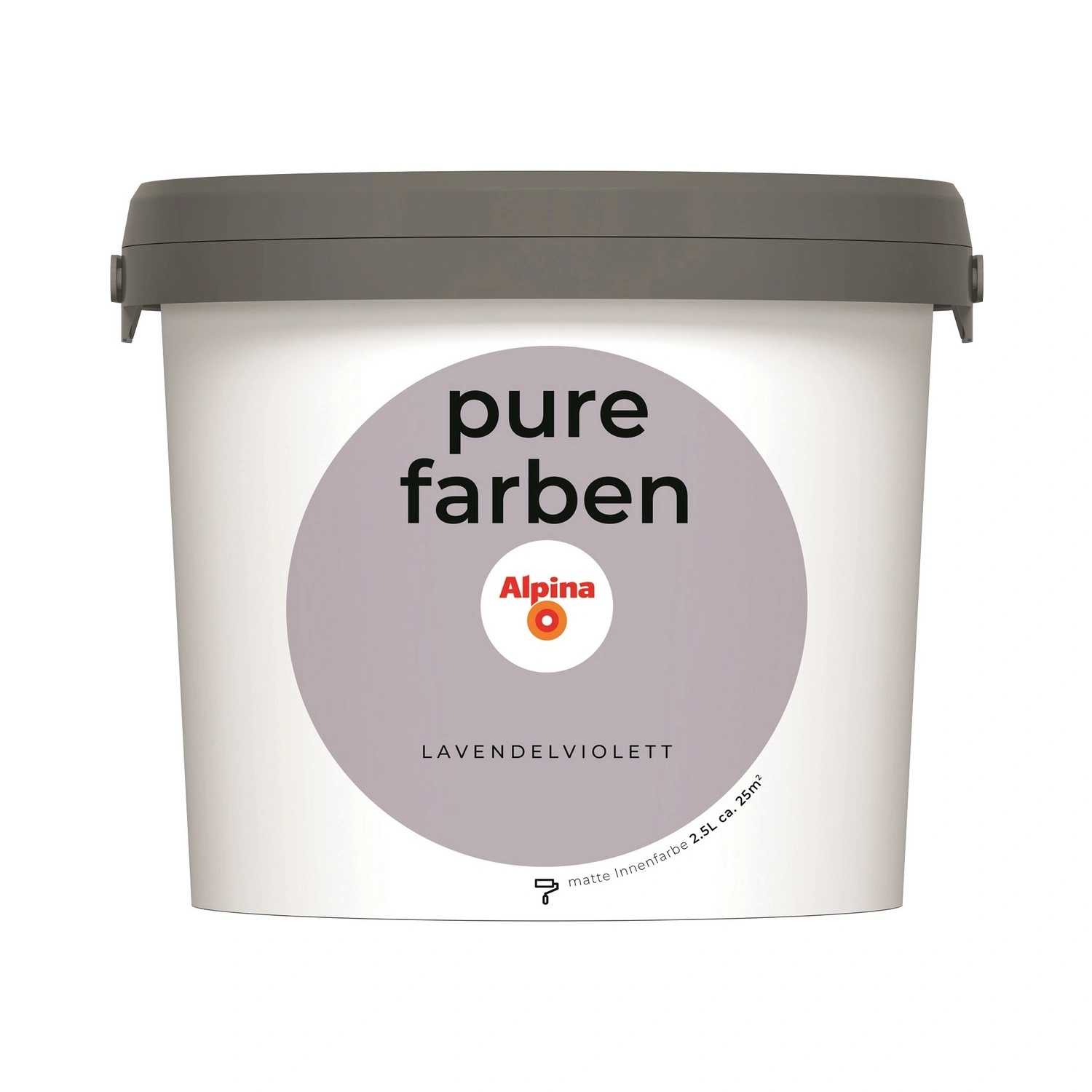 Wandfarbe »Pure Farben«, Lavendelviolett, 2,5L, matt