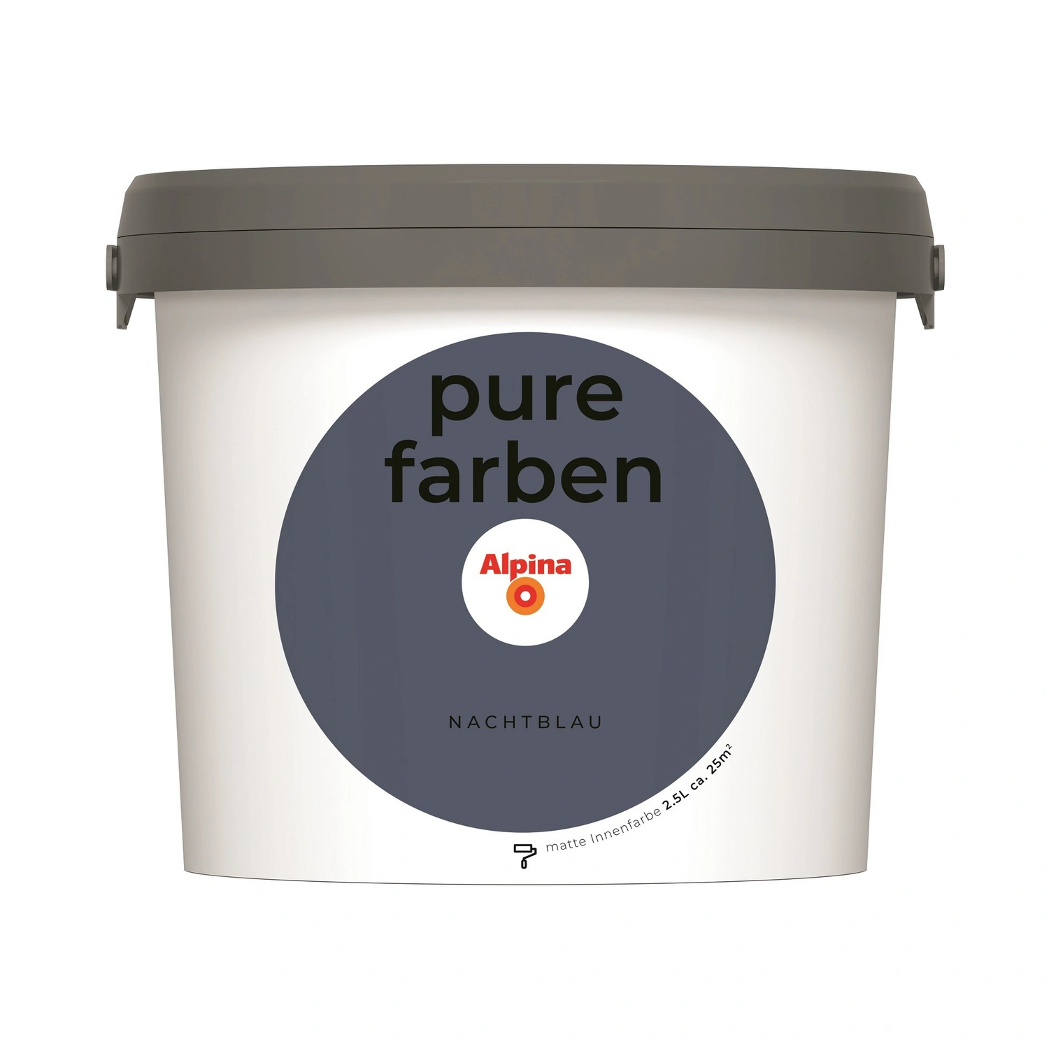 Wandfarbe »Pure Farben«, Nachtblau, 2,5L, matt