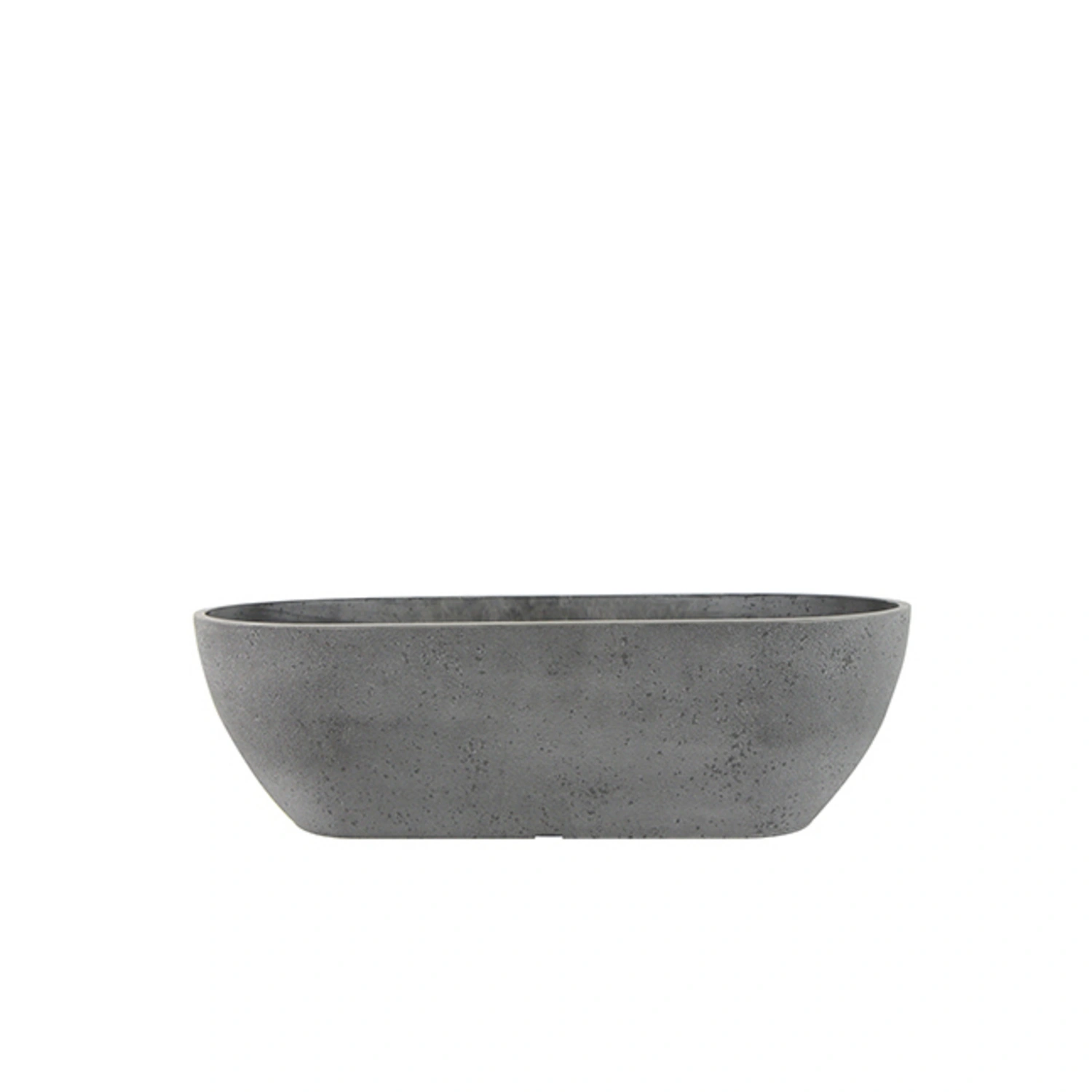 Balkonkasten »Nova«, D55x17 H17 cm grau