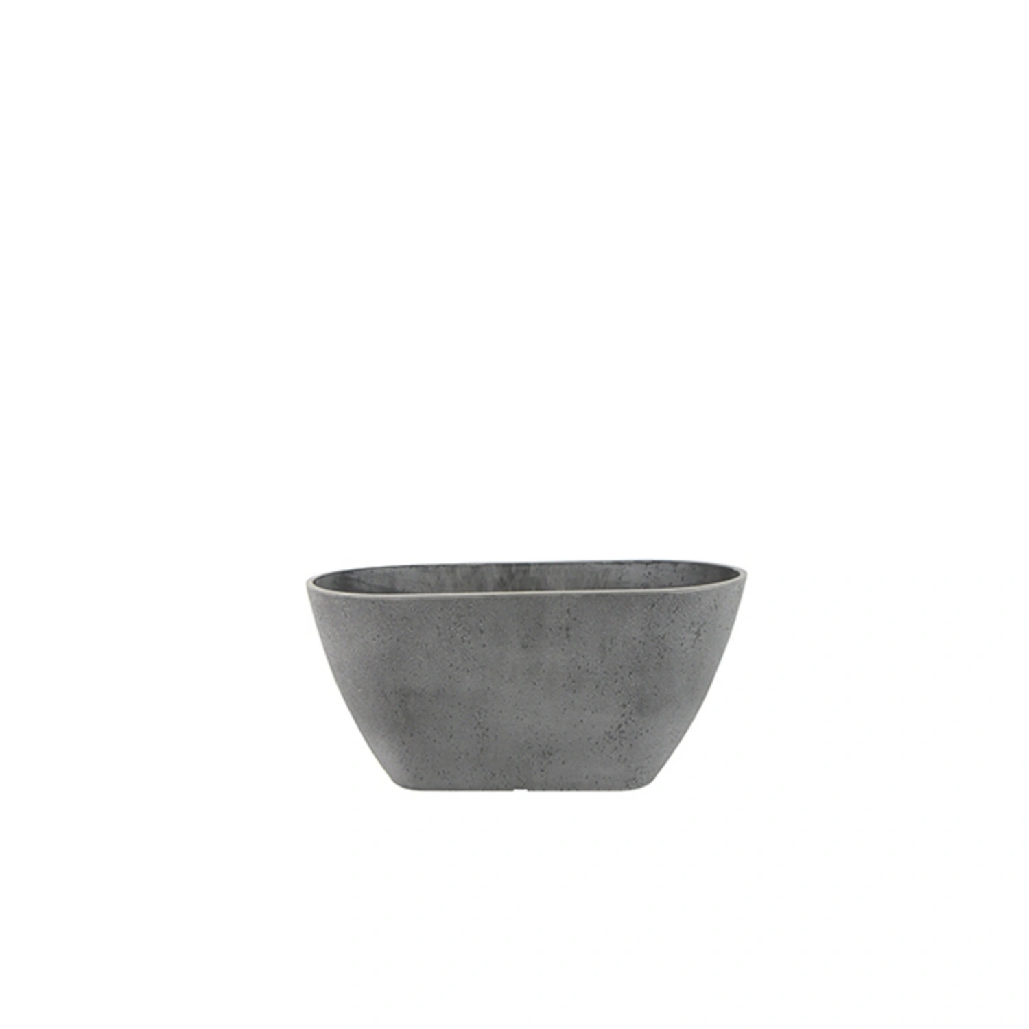 Balkonkasten »Nova«, D36x16 H17 cm grau