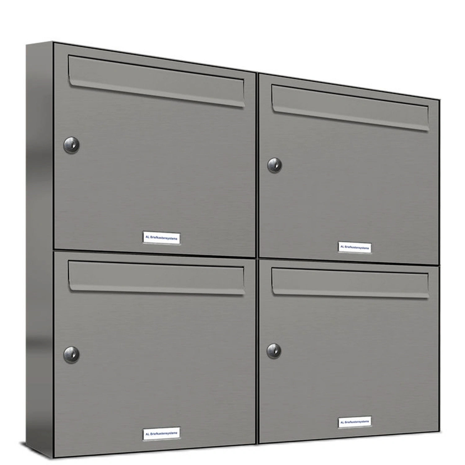 Briefkasten, Parteien: 4, BxHxT: 76,6 x 68,4 x 11,6 cm