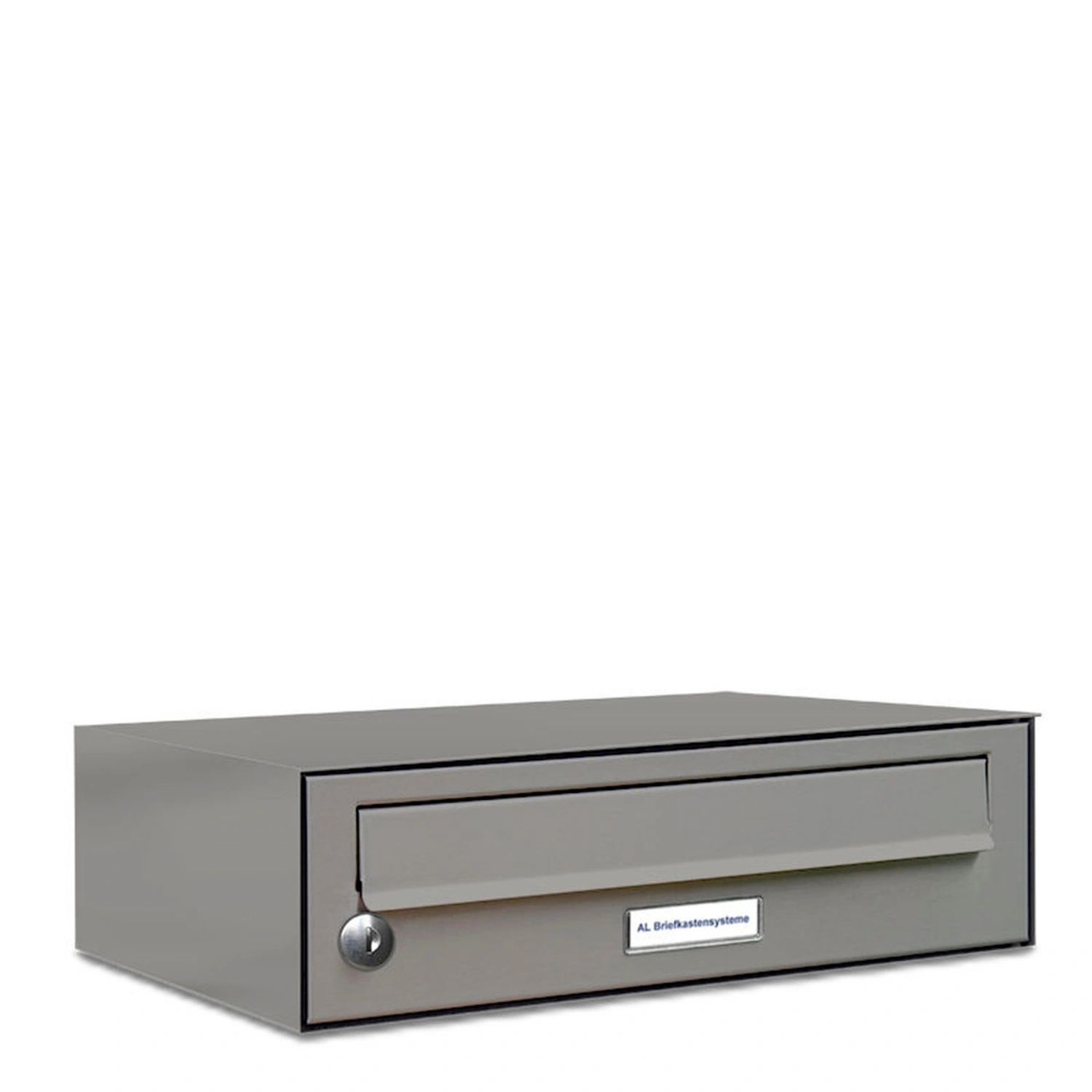 Briefkasten, Parteien: 1, Aufputzmontage, BxHxT: 38,5 x 11,5 x 27,5 cm
