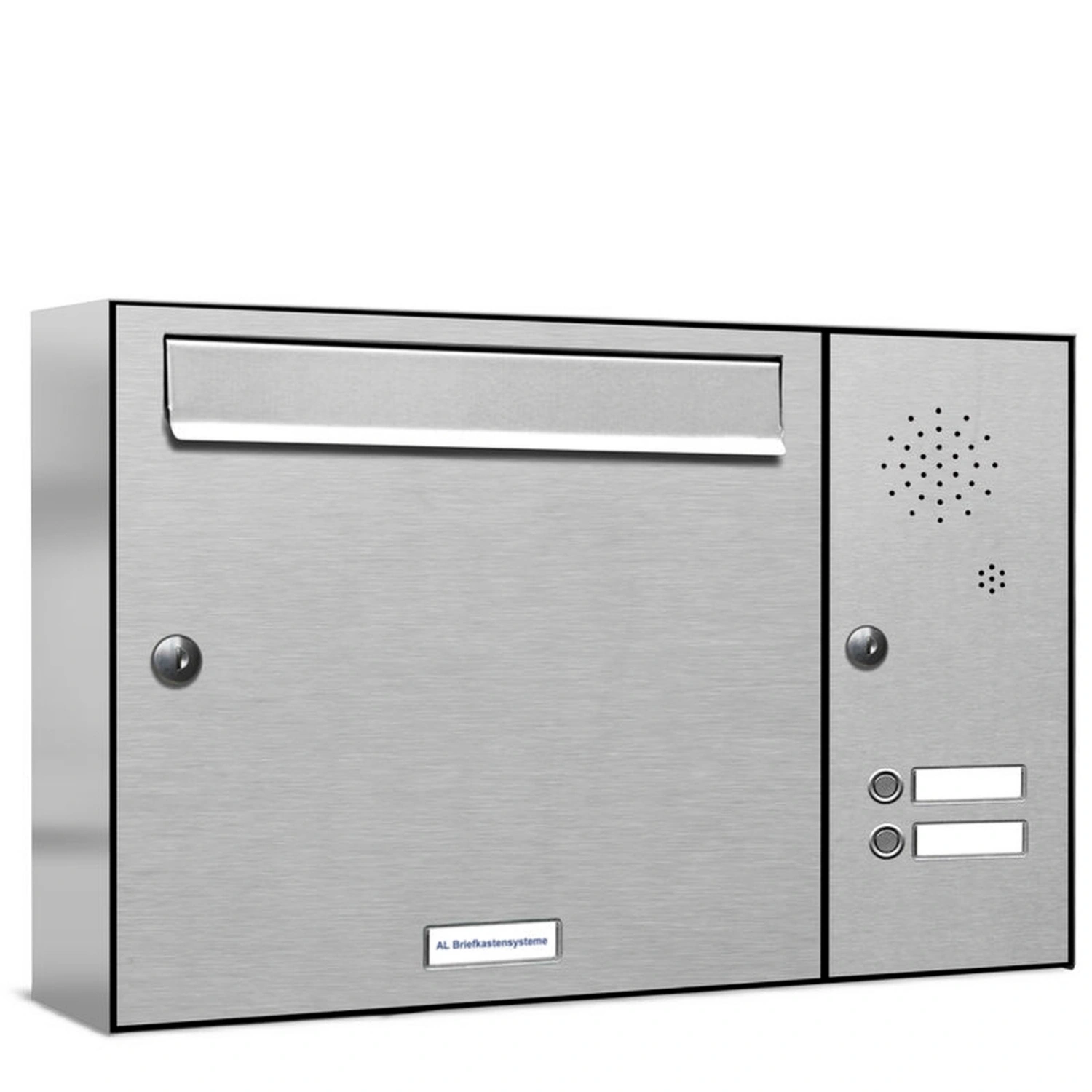 Briefkasten, Parteien: 1, Aufputzmontage, BxHxT: 153,151 x 34,5 x 11,6 cm