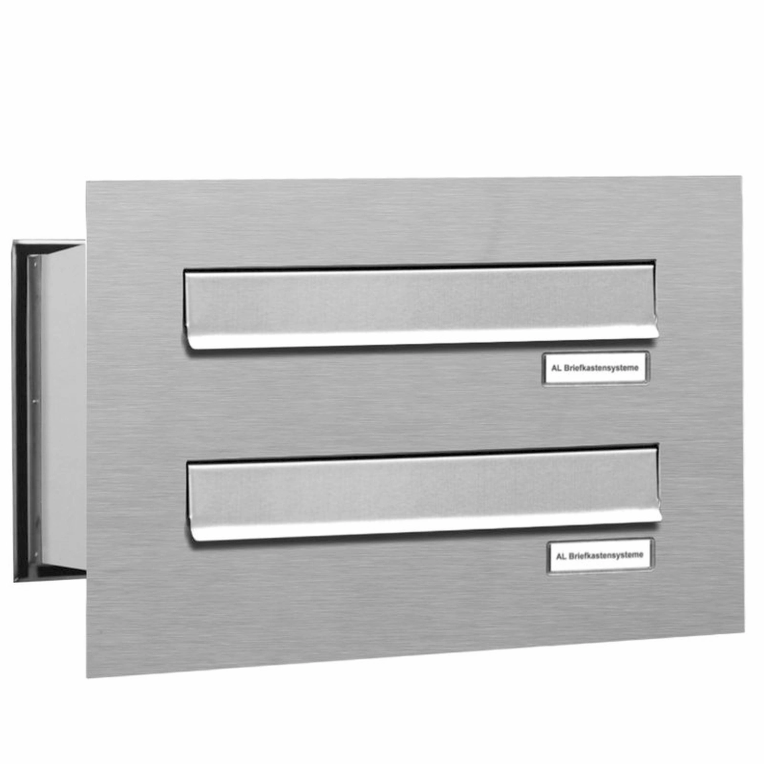 Briefkasten, Parteien: 2, Mauerdurchwurf, BxHxT: 38,5 x 23 x 48,0 cm