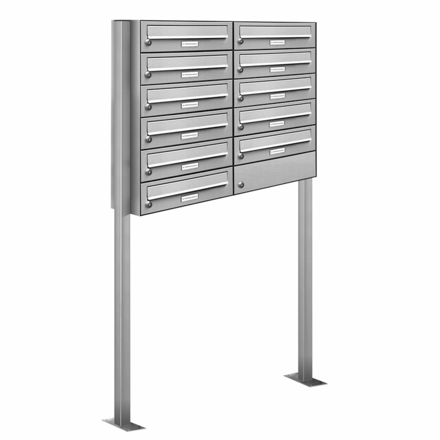 Briefkasten, Parteien: 11, BxHxT: 84,6 x 150 x 27,5 cm