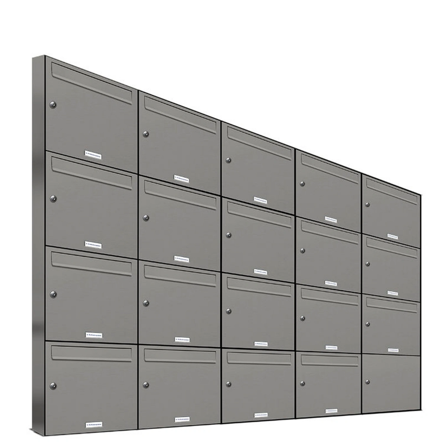 Briefkasten, Parteien: 19, BxHxT: 191,5 x 136,8 x 11,6 cm