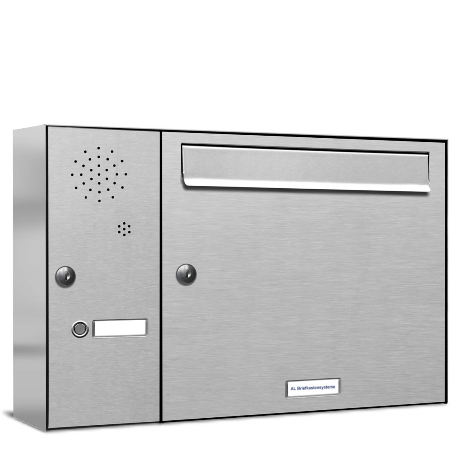 Briefkasten, Parteien: 1, Aufputzmontage, BxHxT: 153,527 x 34,5 x 11,6 cm