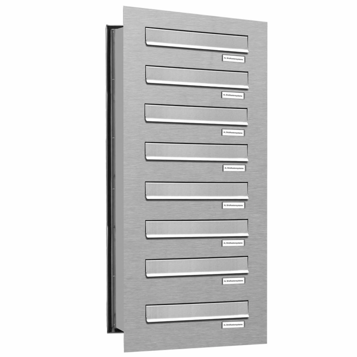 Briefkasten, Parteien: 8, BxHxT: 38,5 x 92 x 48 cm