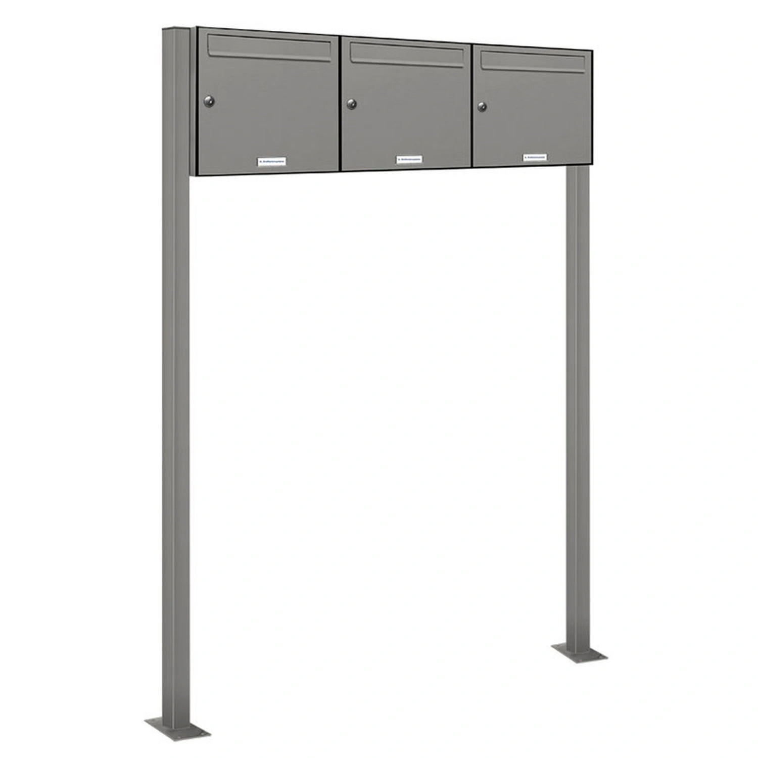 Briefkasten, Parteien: 3, BxHxT: 122,9 x 150 x 11,6 cm