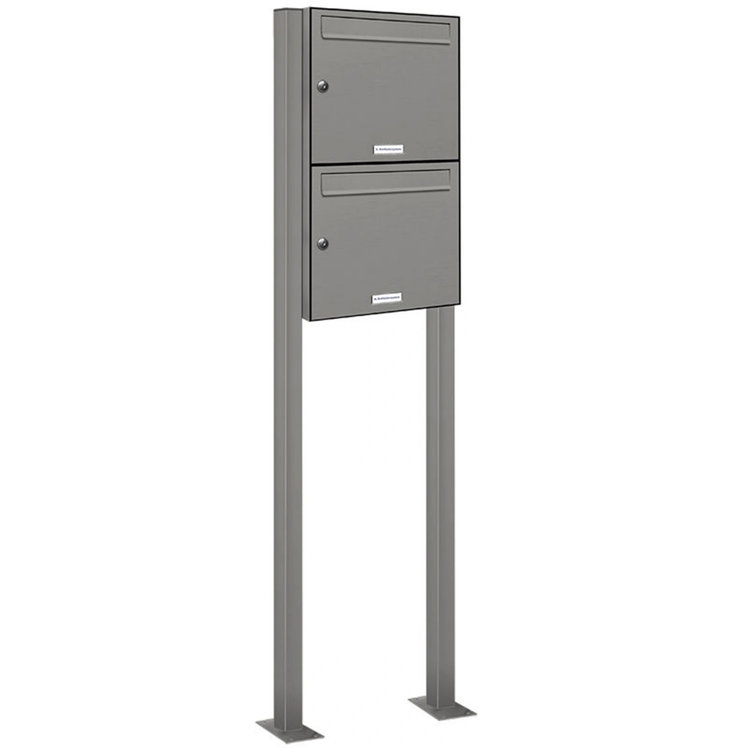 Briefkasten, Parteien: 2, BxHxT: 46,5 x 150 x 11,6 cm