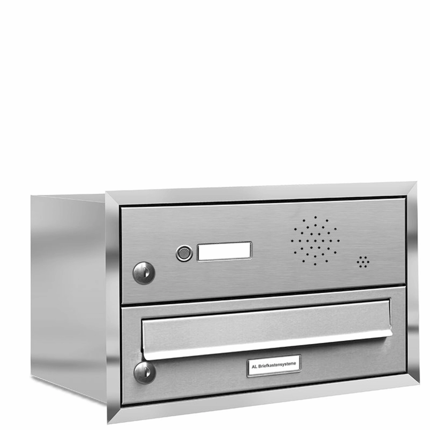 Briefkasten, Parteien: 1, Unterputzmontage, BxHxT: 153,428 x 27,0 x 27,5 cm