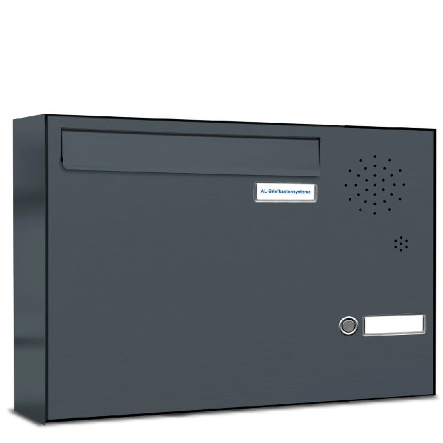 Briefkasten, Parteien: 1, Zaundurchwurf, BxHxT: 153,455 x 34,5 x 11,6 cm