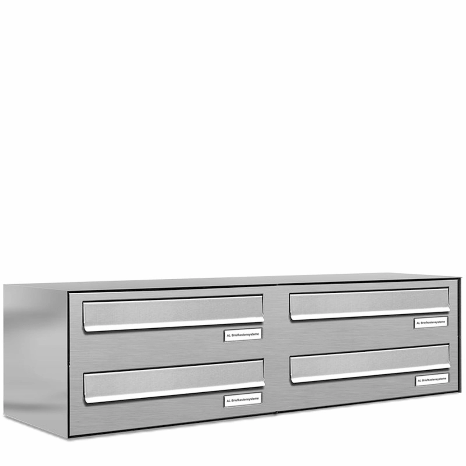 Briefkasten, Parteien: 4, BxHxT: 76,8 x 23 x 27,5 cm