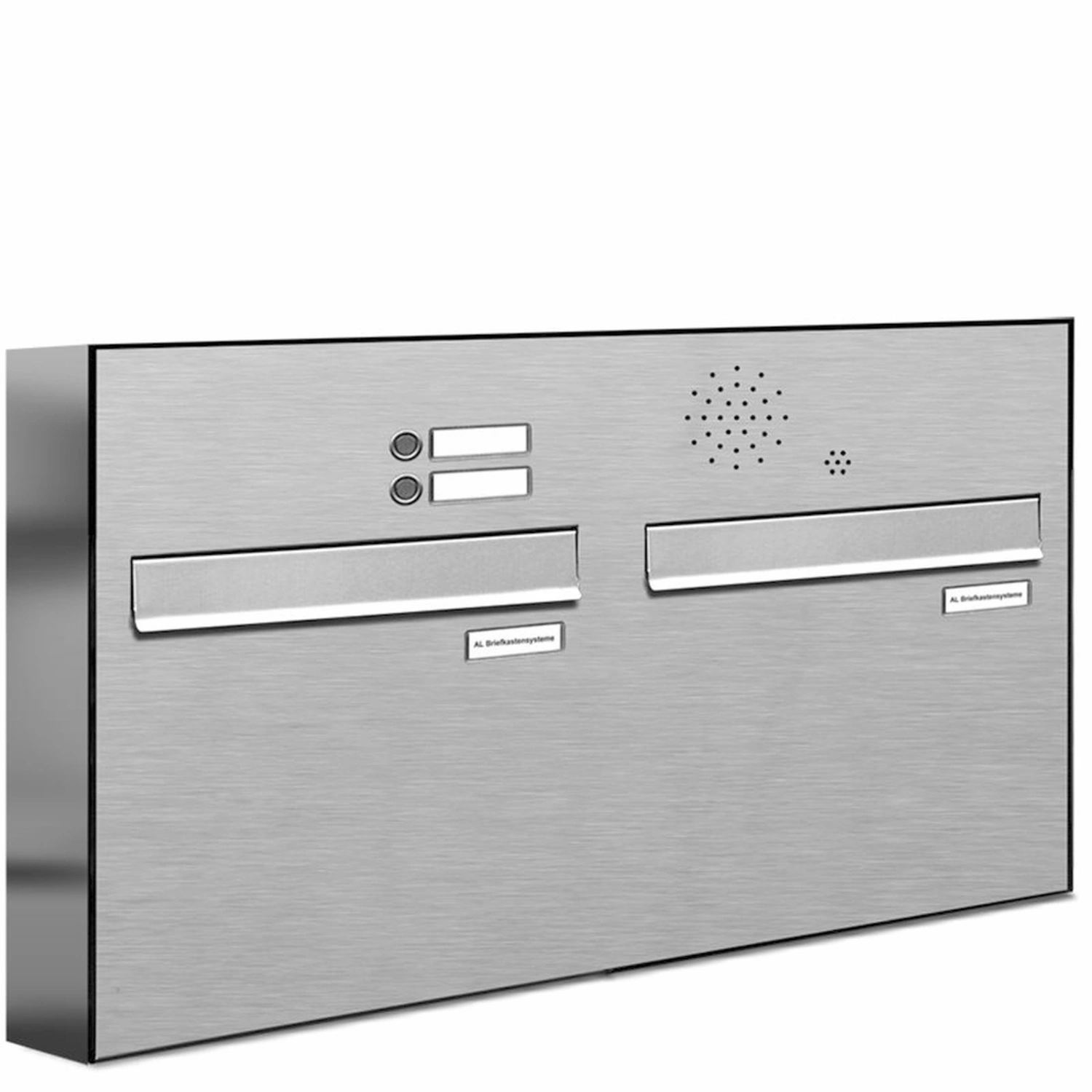 Briefkasten, Parteien: 2, BxHxT: 76,8 x 45,6 x 11,6 cm