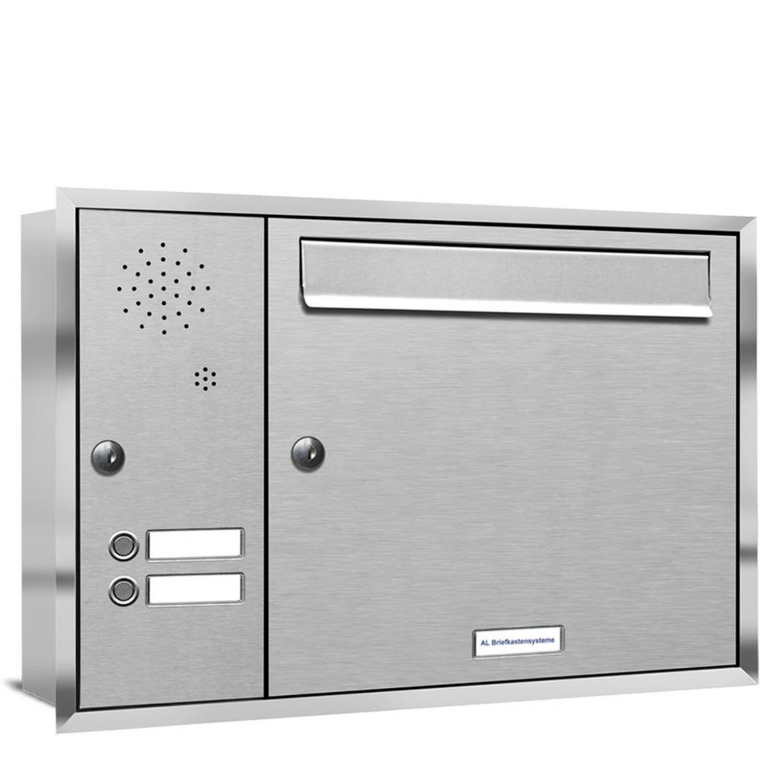 Briefkasten, Parteien: 1, Unterputzmontage, BxHxT: 153,529 x 38,5 x 11,6 cm