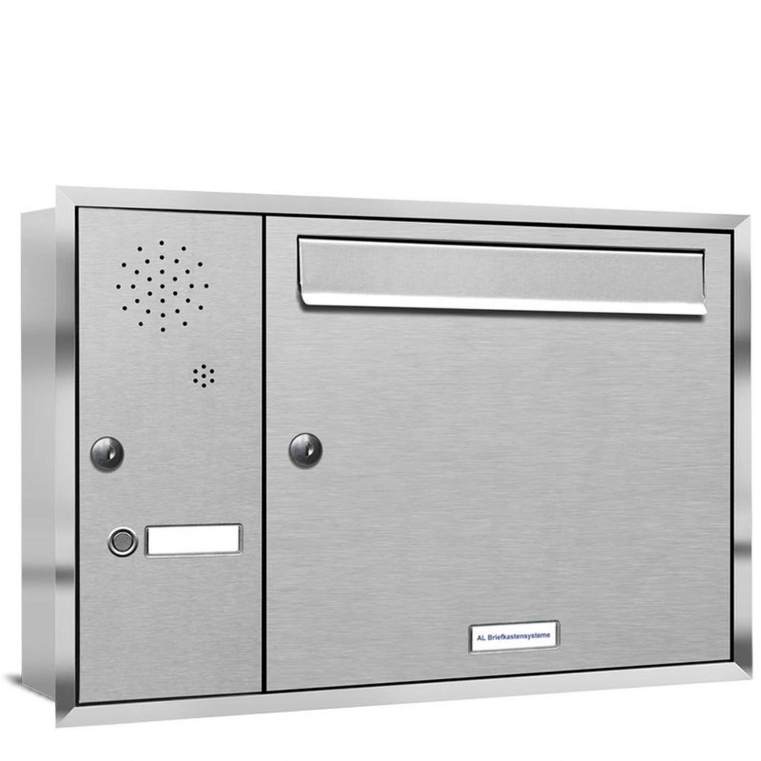 Briefkasten, Parteien: 1, Unterputzmontage, BxHxT: 153,116 x 38,5 x 11,6 cm