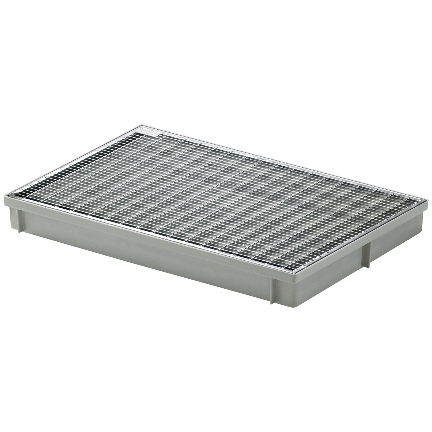 Schuhabstreifermatte »Vario«, Kunststoff-Bodenwanne 60 x 40cm mit einliegendem Rost MW 30/10