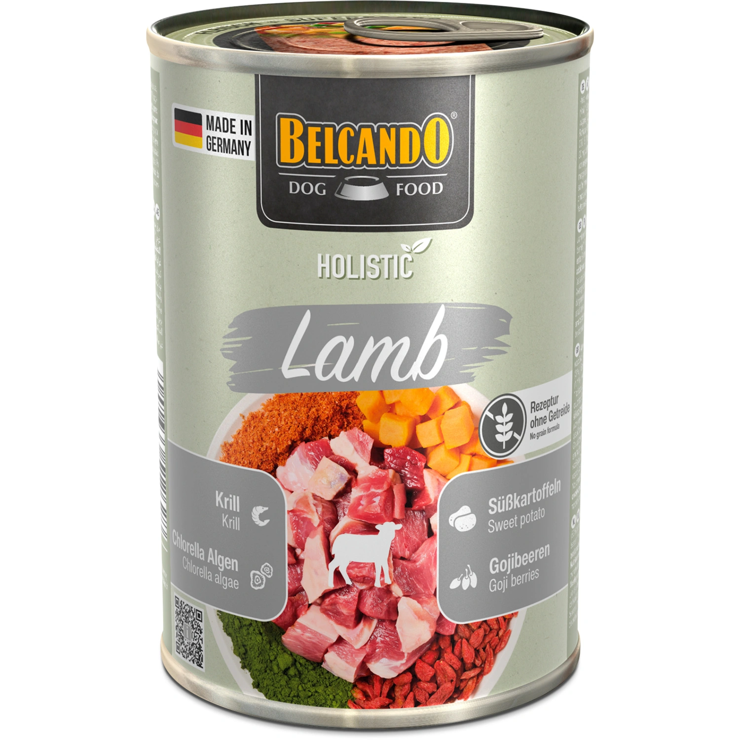 Alleinfuttermittel, Lamm & Süßkartoffeln, 6 Stück, 400g