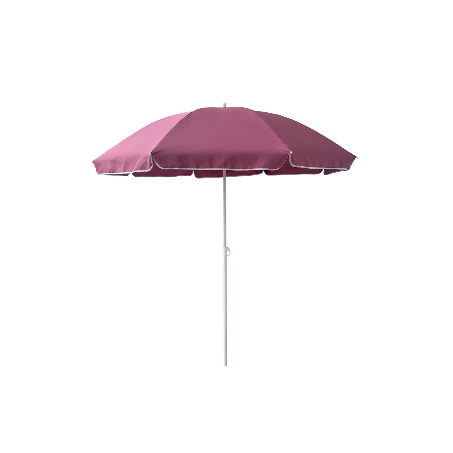 Sonnenschirm »Malta«, Ø 160 cm, UV-Schutz 50+, Polyester/Metall, altrosa