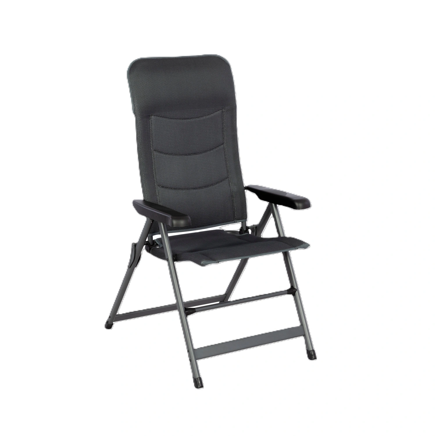 Camping-Stuhl »Aktion«, 3D Mesh-Gewebe, Alu/Stahl-Gestell, anthrazit