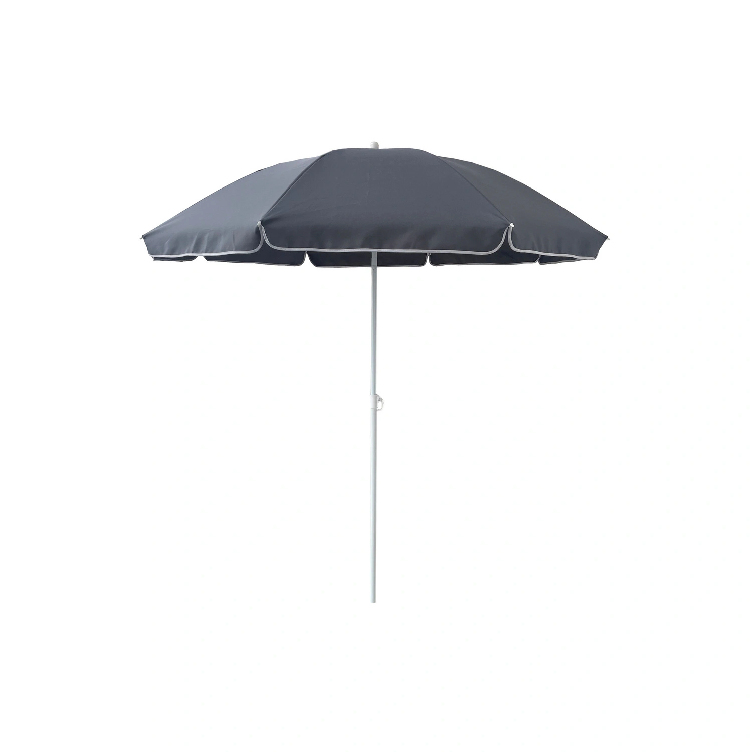 Sonnenschirm »Malta«, Ø 160 cm, UV-Schutz 50+, Polyester/Metall, anthrazit