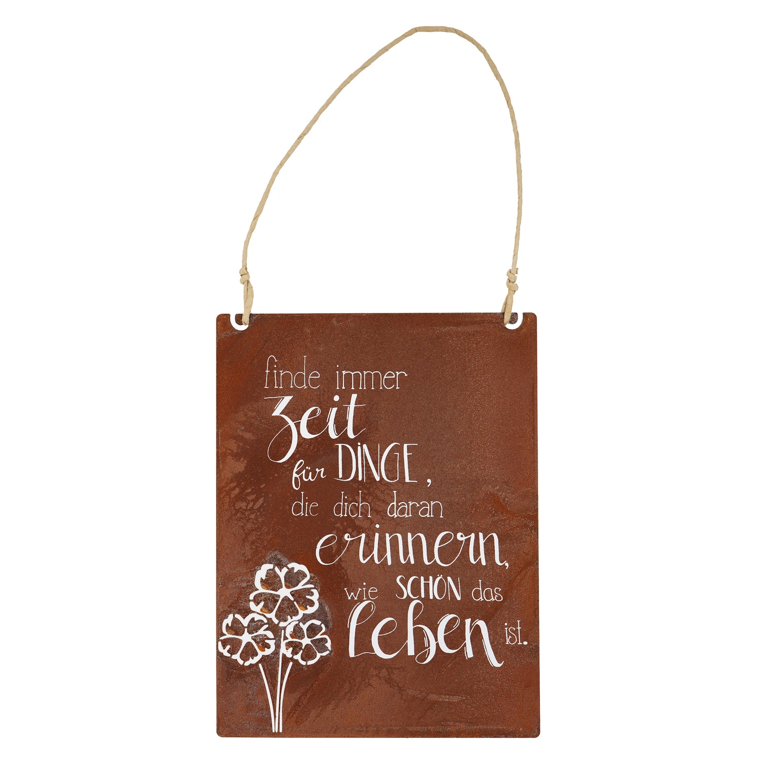 Dekoration »Erinnern«, Tafel, BxH: 26 cm x 30 cm