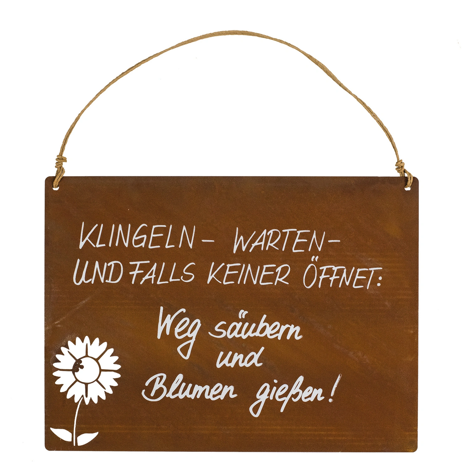 Dekoration »Blume«, Tafel, BxH: 34 cm x 41 cm