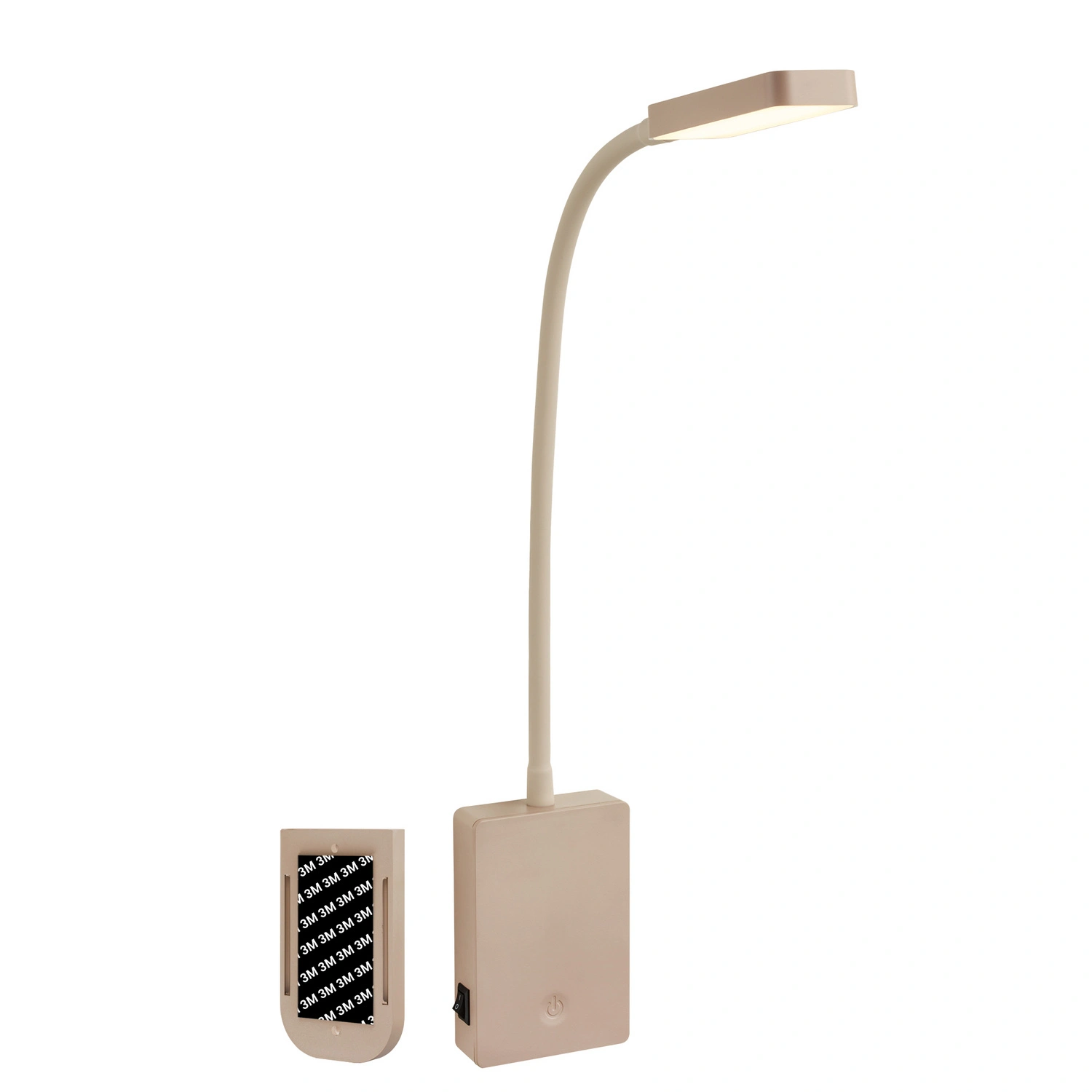 Leuchte, LED Leseleuchte, 2 W, beige