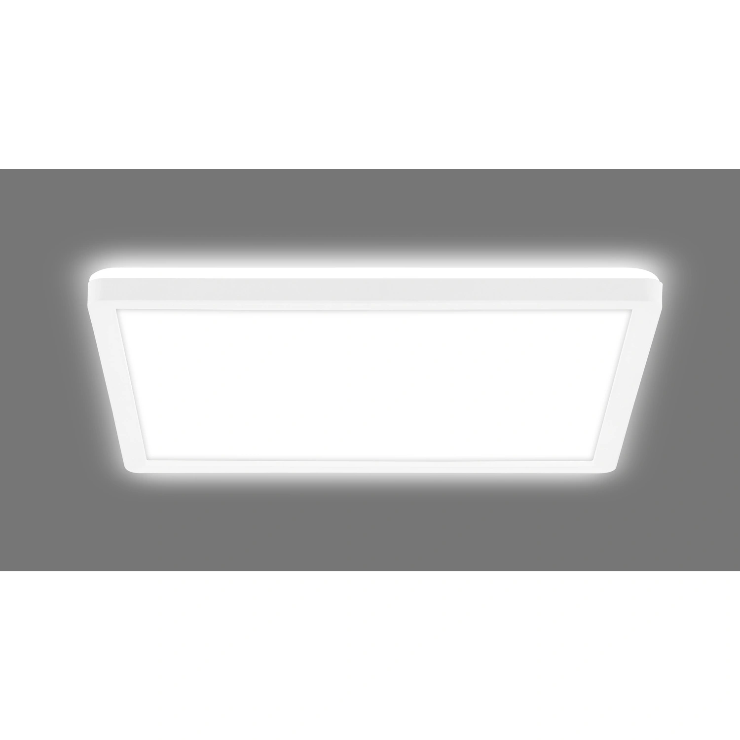 Leuchte, LED Deckenleuchte, ultraflach, 18 W, weiß