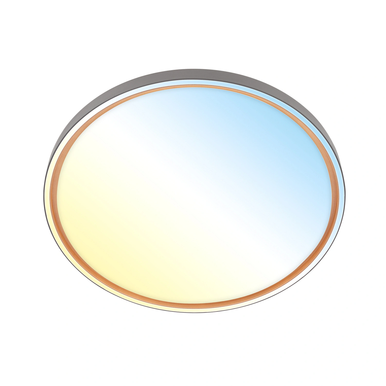 Leuchte, LED Deckenleuchte, 48 W, anthrazit