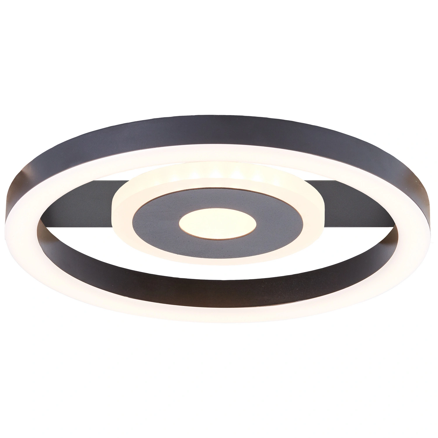 LED-Deckenleuchte »Maureen«, 9W, 990lm, 3000K, Metall/Kunststoff, schwarz