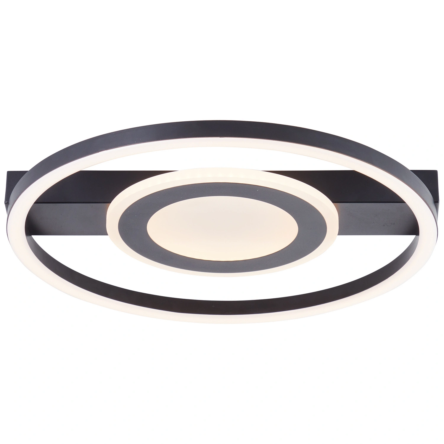 LED-Deckenleuchte »Maureen«, 21W, 2310lm, 3000K, Metall/Kunststoff, schwarz