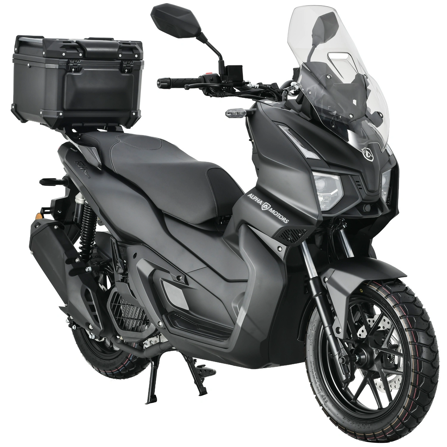 Motorroller »ADV X-treme«, 125 ccm, 85 km/h, EURO 5+, silber-schwarz