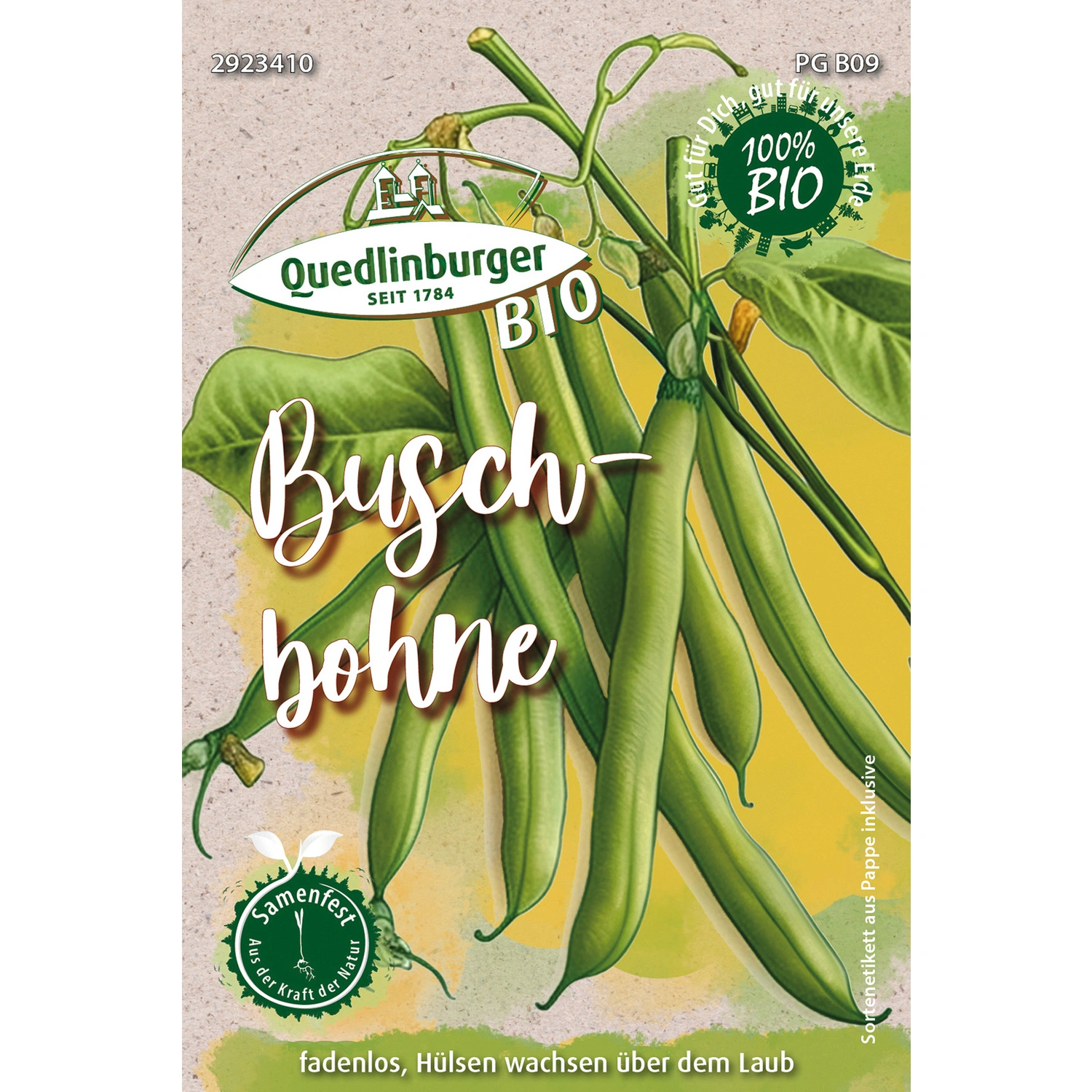 Buschbohne »PGB 09«, Bio-Saatgut
