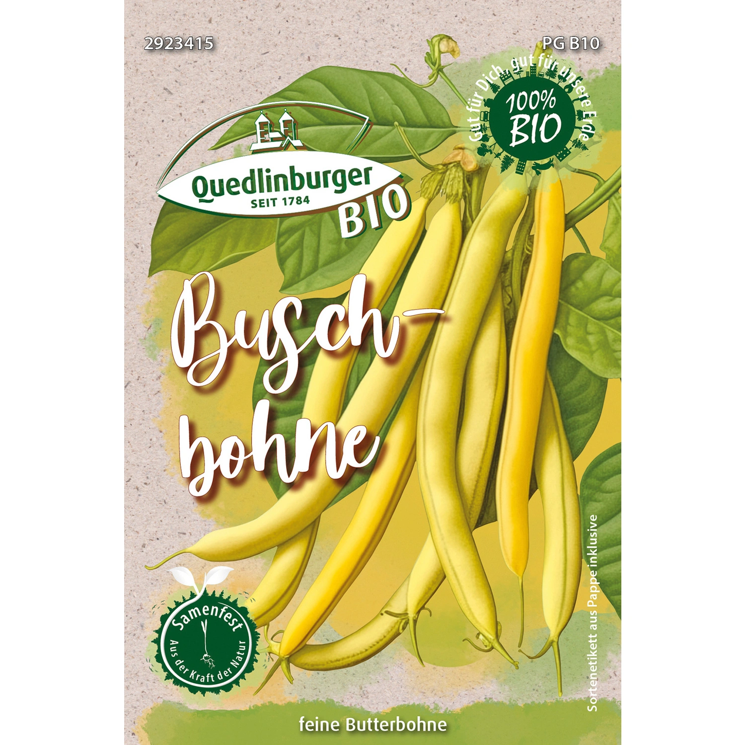 Buschbohne »PGB 10«, Bio-Saatgut