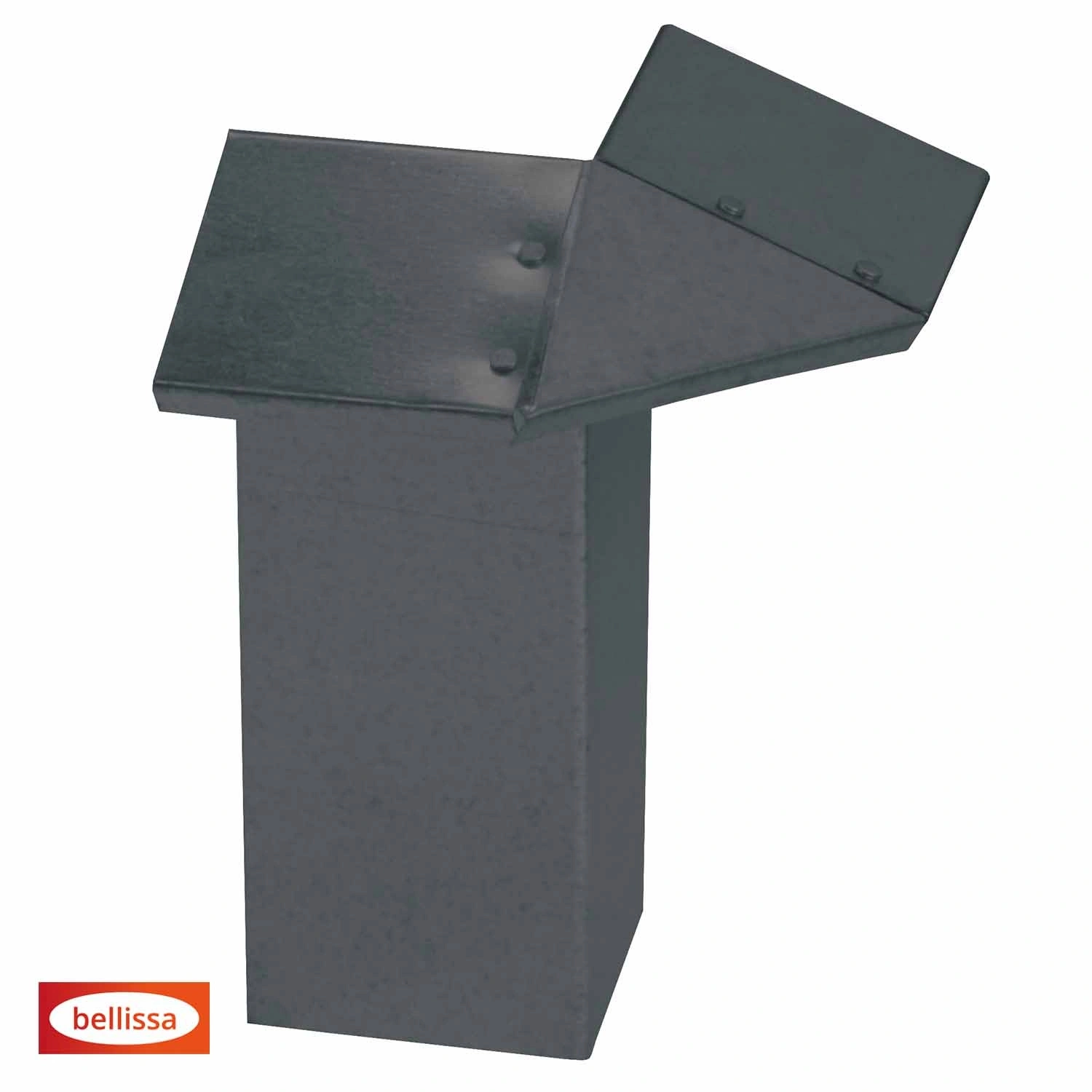 Schneckenblech »Corten«, LxH: 20 x 7 cm, Rotbraun