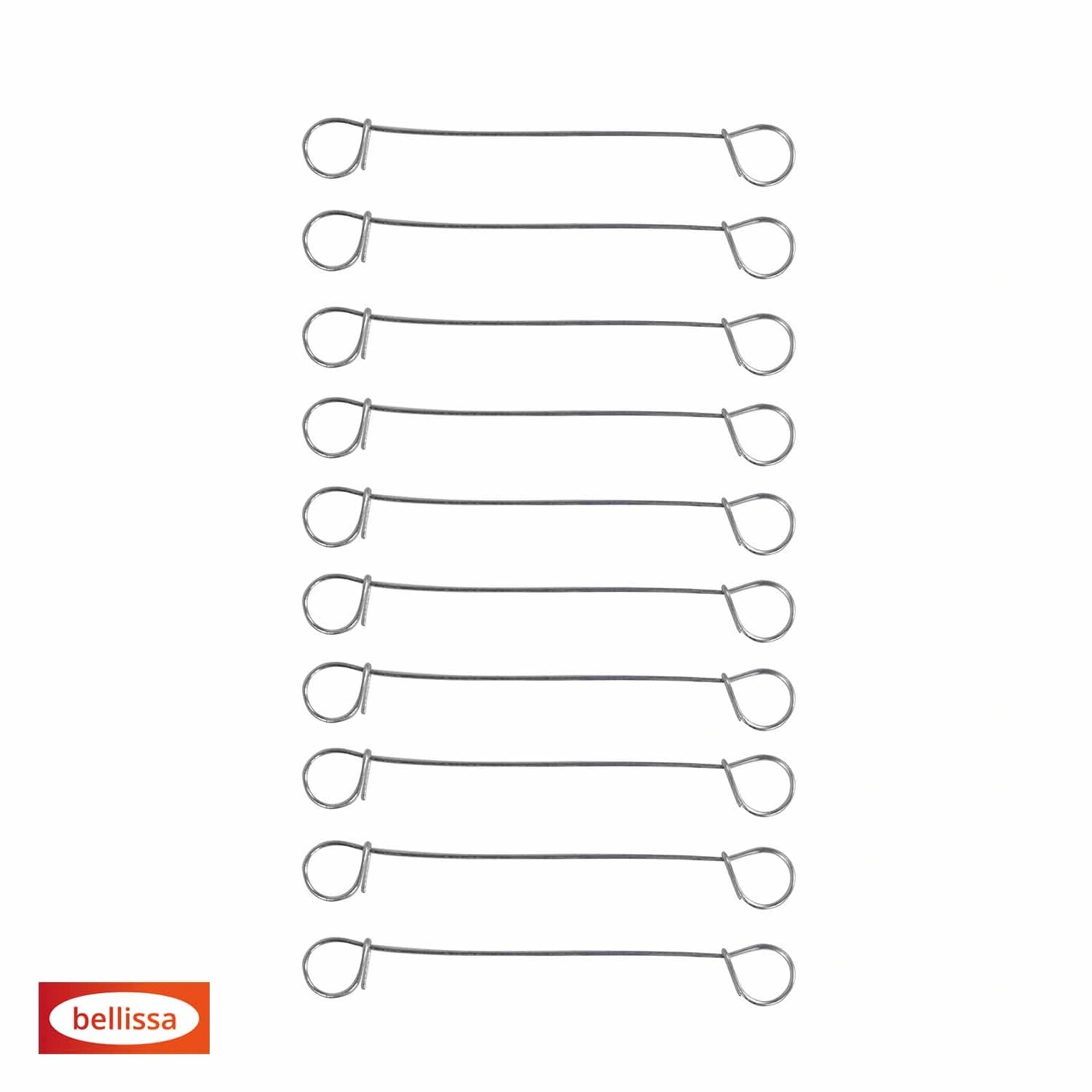 Verbinderset »Turm«, LxH: 10 x 1 cm, silber